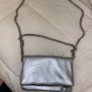 Subdued Silver Bag